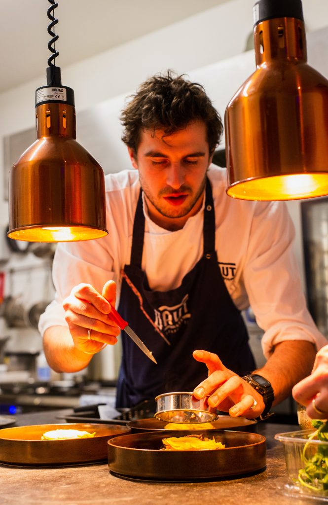 Link to a list of The Reid Rooms recommended suppliers for wedding caterers and professional catering equipment hire Chef in a professional kitchen