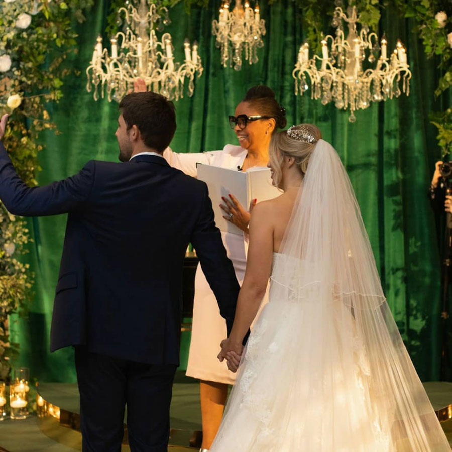 Wedding ceremony at The Reid Rooms Wedding ceremony at The Reid Rooms