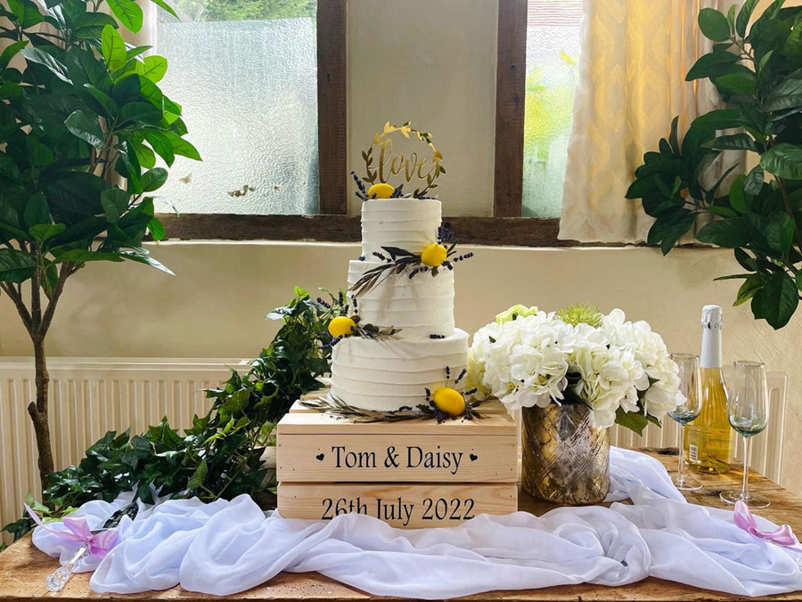 The Iced Vegan - The Reid Rooms wedding cake The Iced Vegan - The Reid Rooms wedding cake