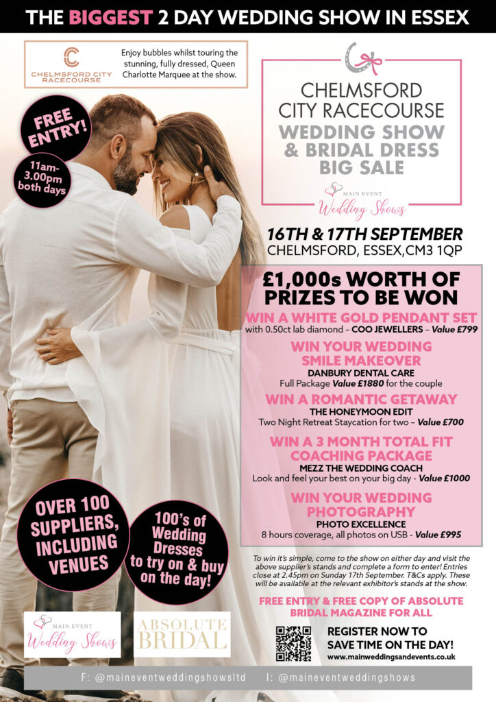 Chelmsford City Racecourse wedding show