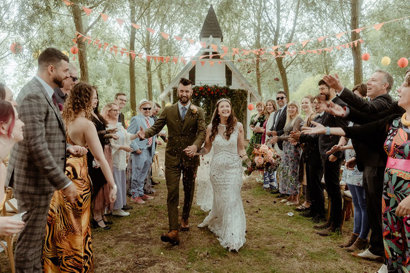 Festival Wedding at the Willow Trees - Bates & Bates Photography